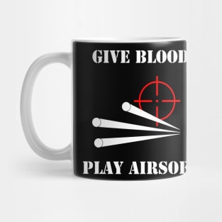 Give Blood Play Airsoft Ver. 3 Mug